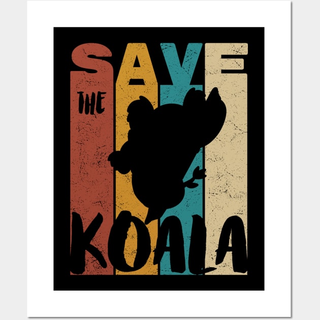 Save The koala Wall Art by Promen Art